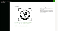 Desktop Screenshot of blazinggloryproductions.com